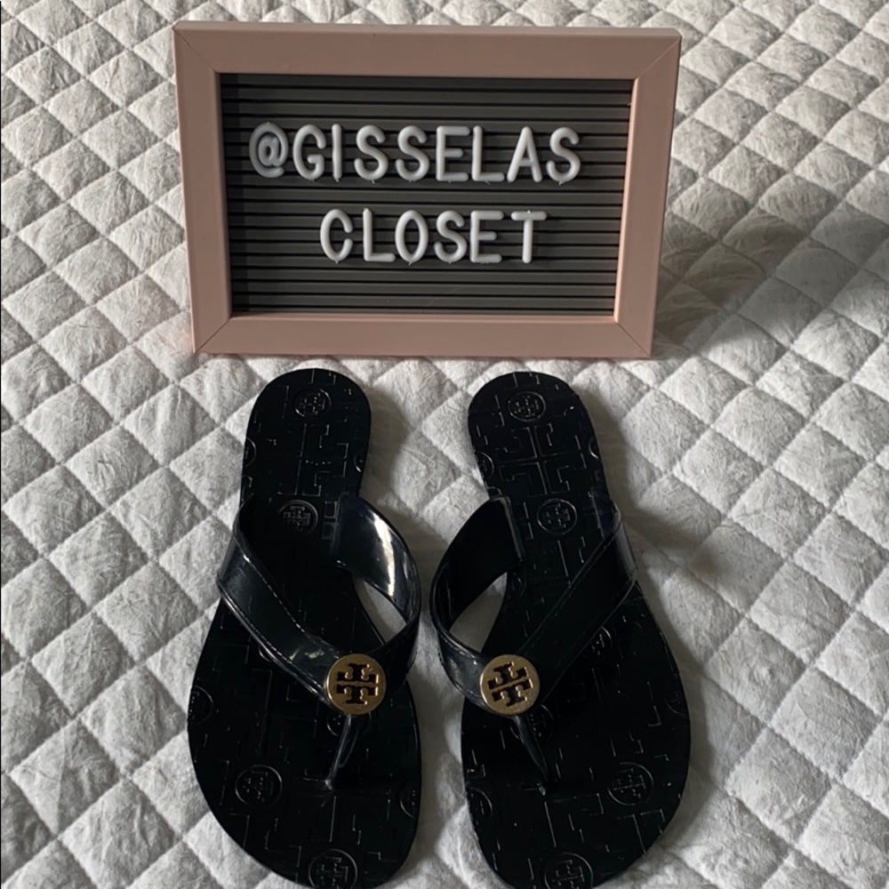 Tory Burch Black Thora Sandals size 7